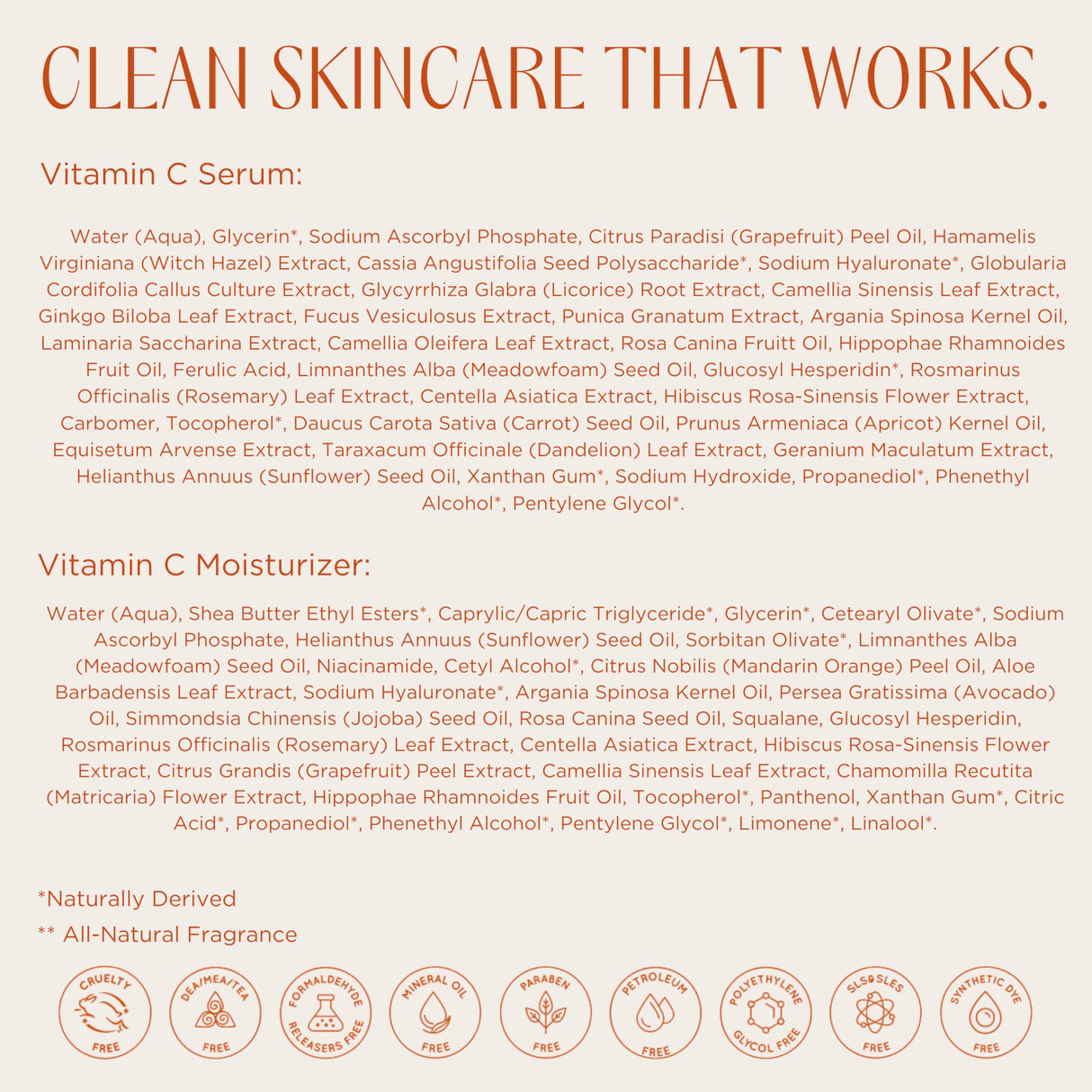 InstaNatural Vitamin C Four Step Skin Care Set, Skincare Routine, Brightens, Hydrates, Prevents Signs of Aging, Face Wash, Toner, Serum and Moisturizer, with Botanical Extracts