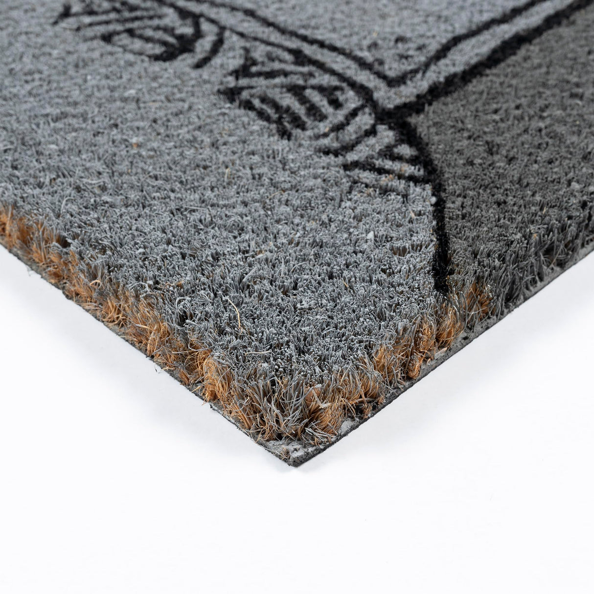 Gertmenian Nightmare Before Christmas Coir Doormat - 2x3 Welcome Mat (2-Pack), Ideal for High Traffic Areas in Front Door, Garage, Entryway - Welcome Nightmare/Jack & Sally, 80005