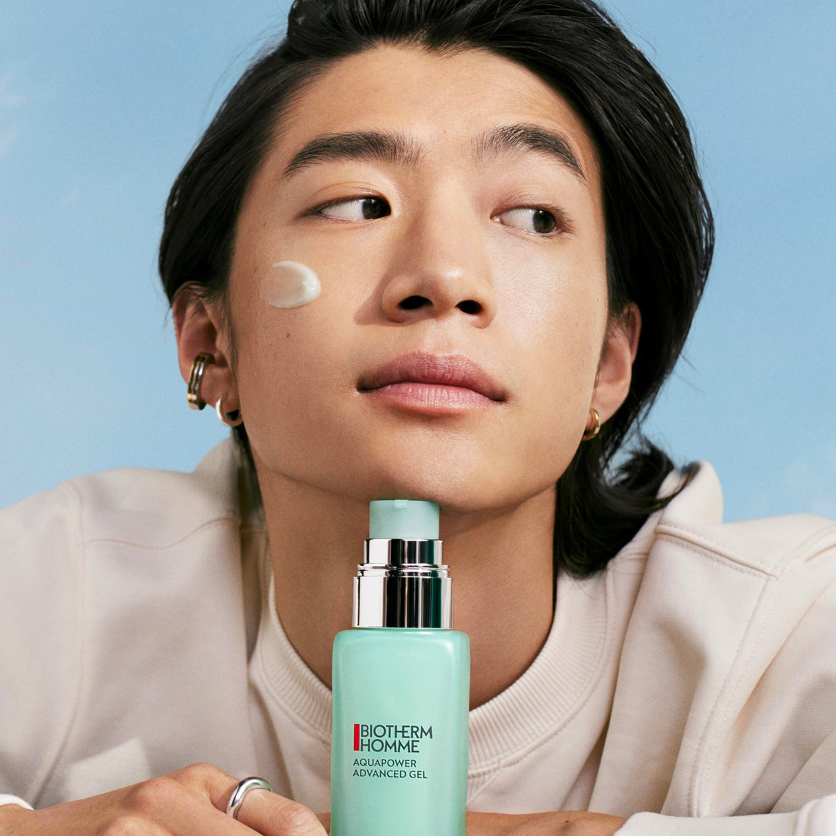 Biotherm Aquapower Advanced Gel, Men's Face Moisturizer That Hydrates And Strengthens Skin, Fresh And Fast-Absorbing Water-Gel Formula