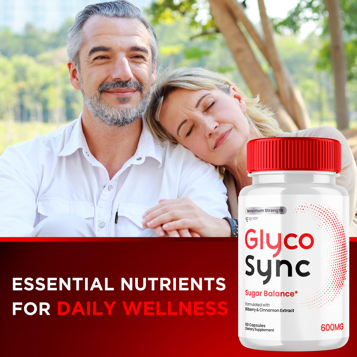 Glyco Sync Capsules, Official Glyco Sync Balance Pills with All Natural Ingredients, Advanced Formula GlycoSync Joint Support for Health and Wellness Extra Strength for Men and Women (60 Capsules)