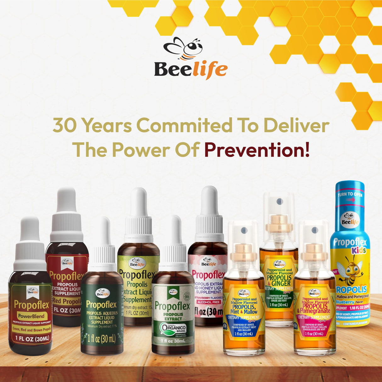 Beelife Organic Brazilian Green Propolis Extract - High Artepillin-C Levels, Antioxidant-Rich Supplement for Overall Wellness - Natural & Kosher- Organic Green Propolis Tincture, 1 Fl. Oz.