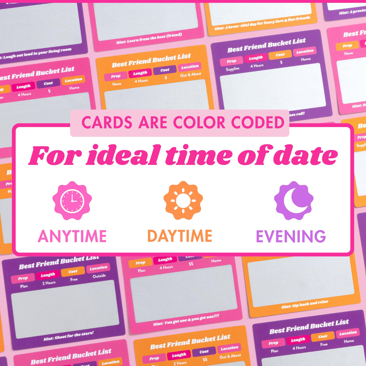 Happy Duo Best Friend Bucket List 35 Scratch Off Cards for Friends – Fun Adventure Date Ideas for Women, Besties & BFFs – Friendship Gift for Birthdays