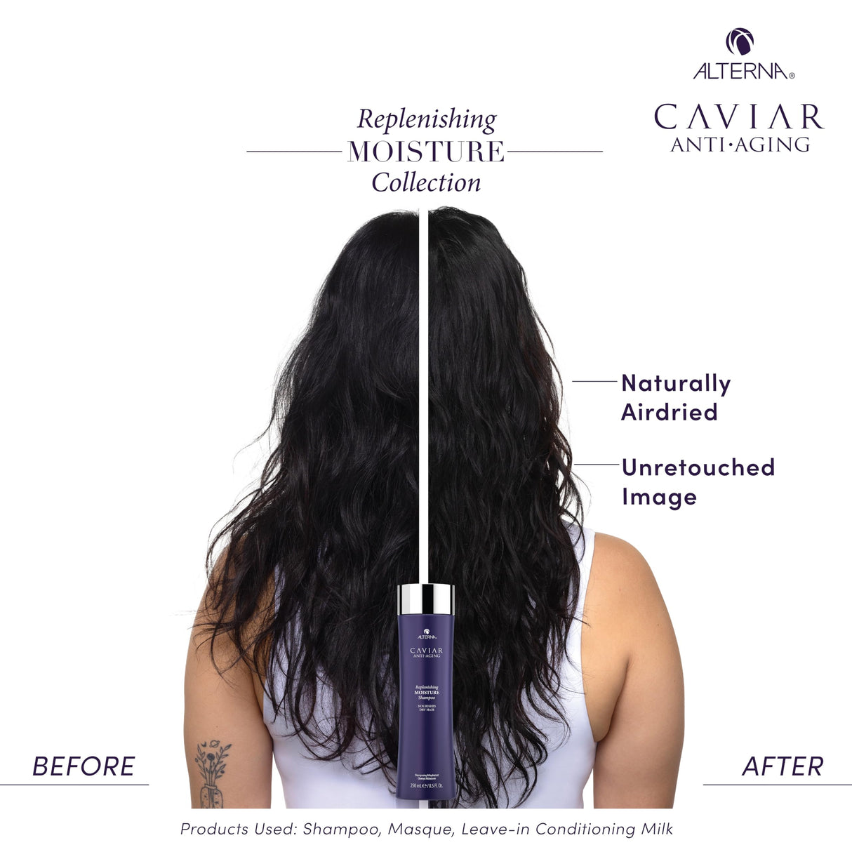 Alterna Haircare Caviar Anti-Aging Replenishing Moisture Shampoo, 16.5 Oz