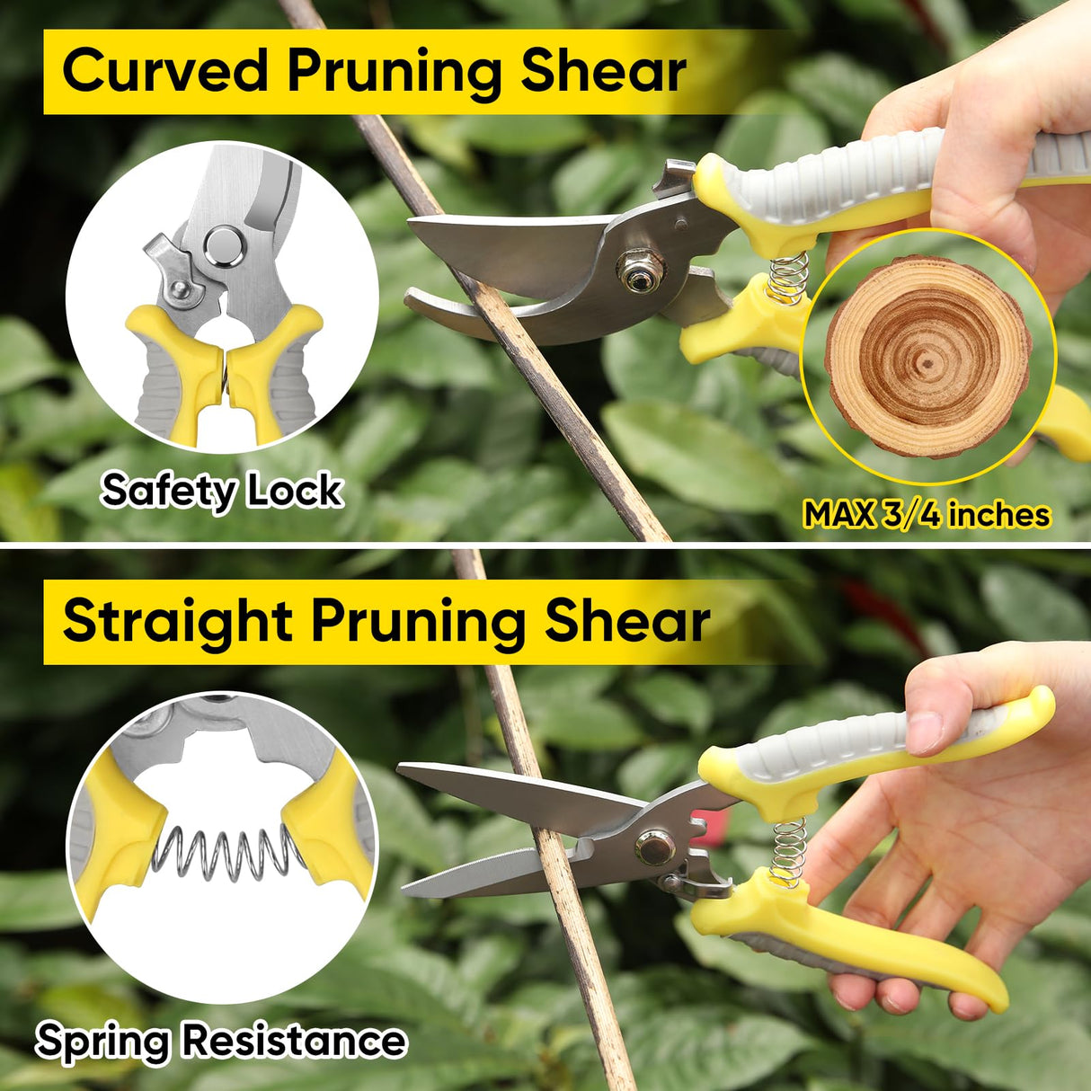 Blumway Garden Tool Sets, 10 Piece Heavy Duty Gardening Tool Set, Stainless Steel Gardening Hand Tools with Garden Tool Bag, Garden Tool Kit for Gardening Supplies,Ideal Garden Gifts for Women Men
