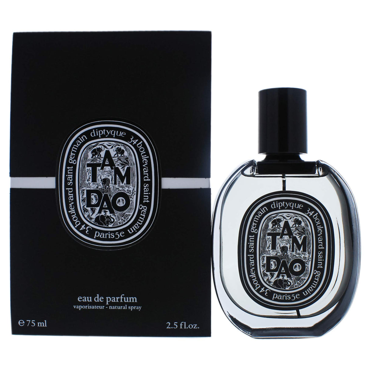 Diptyque Tam Dao Eau De Parfum, 2.5 Fl Oz (Pack of 1)