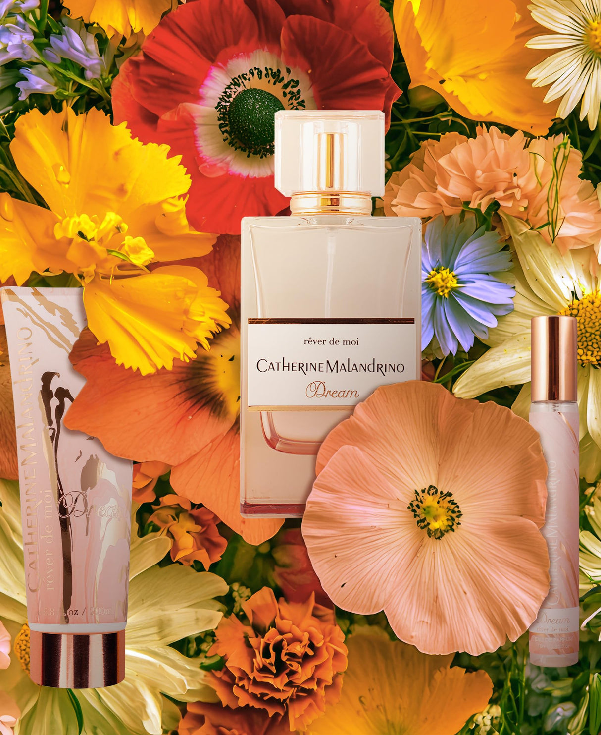 Catherine Malandrino Dream Eau de Parfum Gift Set, 3 piece.