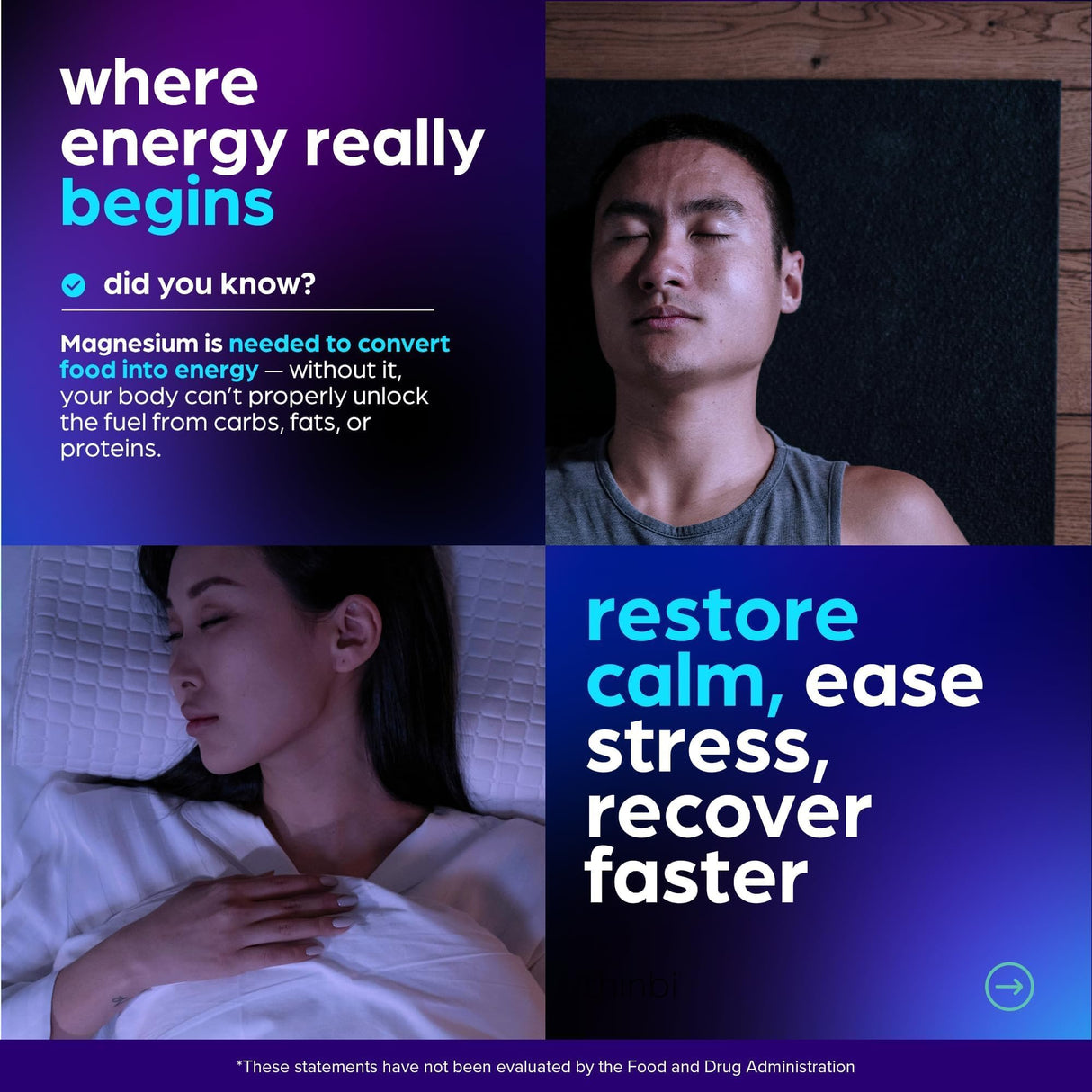 Magnesium Glycinate 1160mg + Aloe Vera, D3 & K2 Complex 90 Capsules – High Absorption, Non-Laxative – Supports Healthy Stress Response, Muscle Function & Healthy Metabolism – Chelated Formula