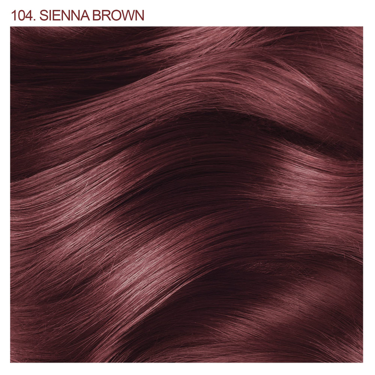 Adore Semi Permanent Hair Color - Vegan and Cruelty-Free Brown Hair Dye - 4 Fl Oz - 104 Sienna Brown (Pack of 2)