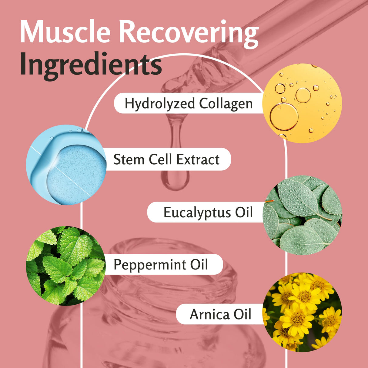 Arnica Sore Muscle Massage Oil for Massage Therapy - with Collagen Stem Cells Arnica and Menthol - Multipurpose Instant Absorption Full Body Massage Oil by M3 Naturals (Pack of 2)