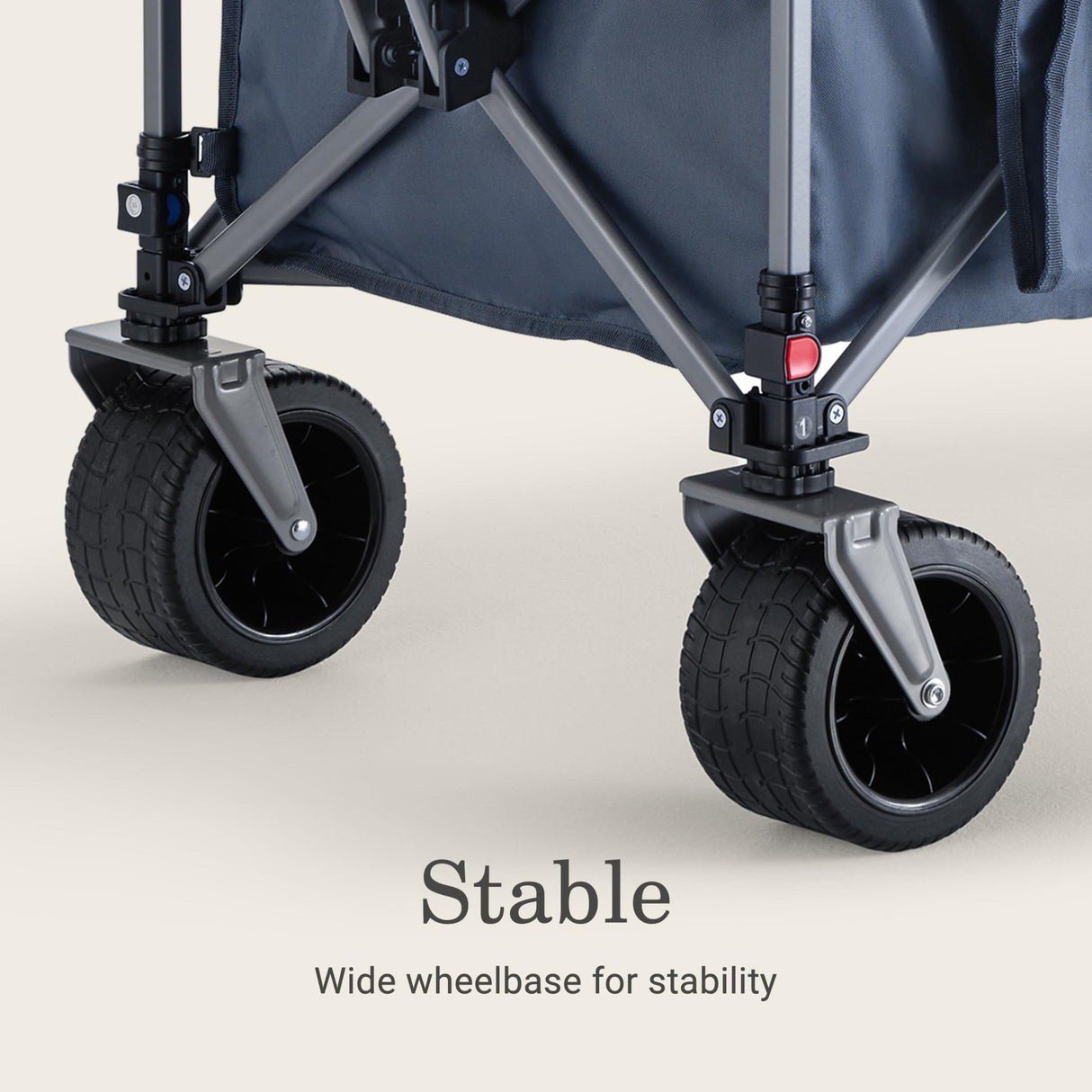 Coleman XL Collapsible Wagon, Heavy‑Duty 400 lb Capacity, Large 50+ Gallon Utility Cart with All‑Terrain Wide‑Base Wheels, One‑Pull Folding Design, Removable Wheels & Ergonomic Handle – Blue