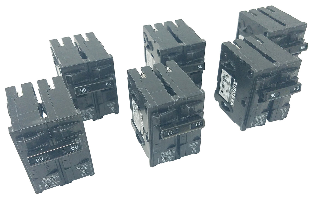 Siemens Q260_6PK 60 Amp Double Pole Type QP Circuit Breaker (Pack of 6)