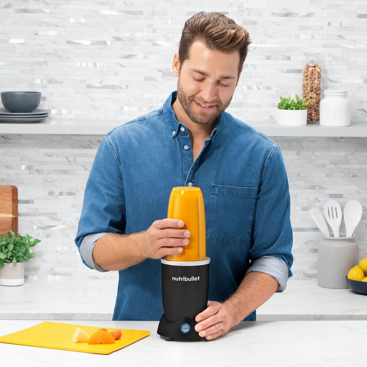 nutribullet Pro+ Personal Blender, Pulse, 1200W, Matte Black, N12-1001MK
