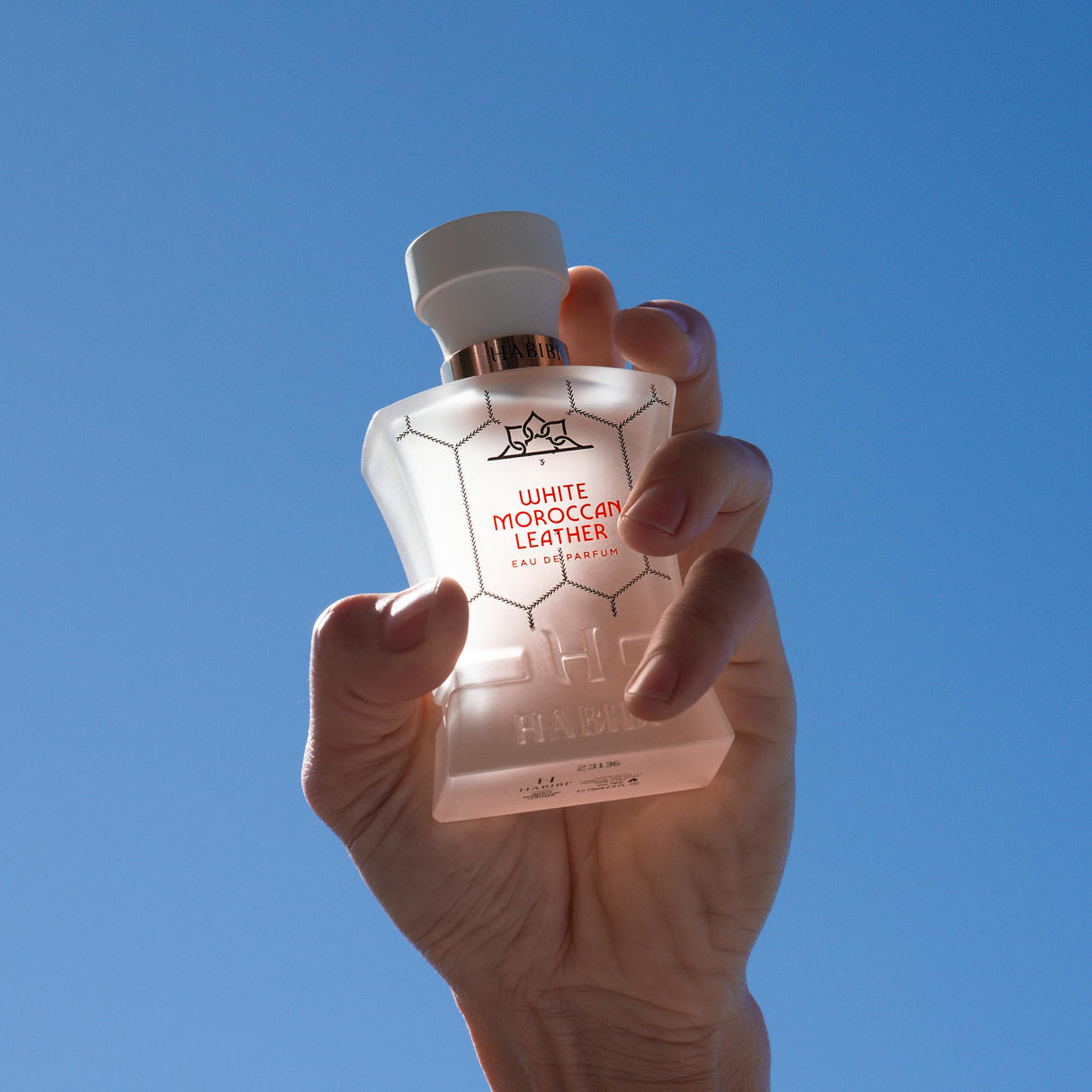 H HABIBI White Moroccan Leather Arabian Perfume for Women & Men - Eau de Parfum (2.5 Oz) Long Lasting cologne for men With Sandalwood, Amber & Leather Scents - Unisex Perfume with Premium Box