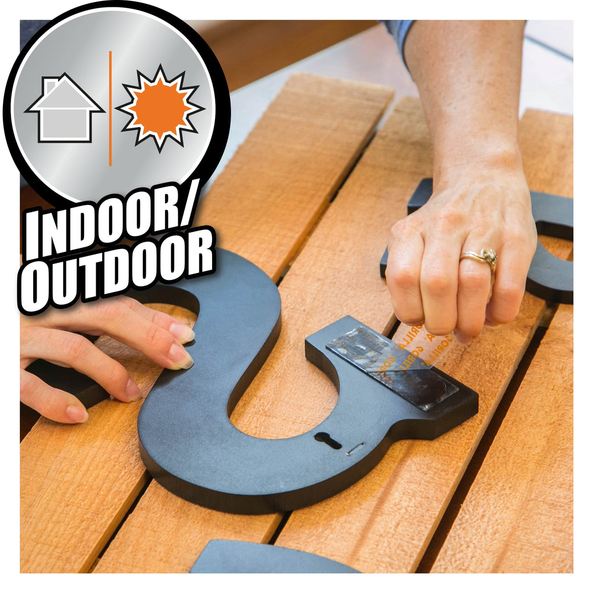 Gorilla Heavy Duty Mounting Tape Black 1.5m