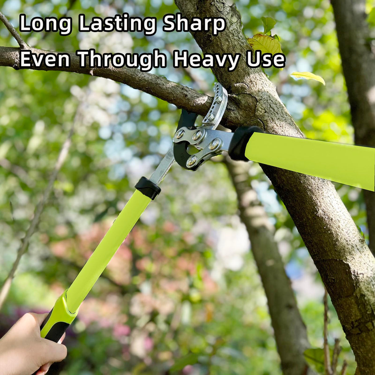 YRTSH Loppers Hedge Clippers Garden Shears, 3PCS Yard Tools Combo Set Tree, Shrub & Bush Care Kit for Lawn Garden, Branch Cutter with Compound Action Tree Trimmer & Trimming Borders