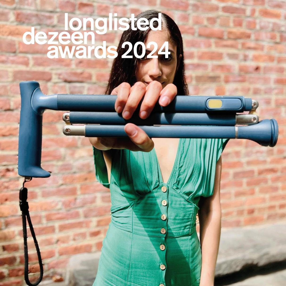 Michael Graves Quick Fold Walking Cane for Men and Women - Foldable Walking Stick for Stability and Style - Collapsible Folding Cane - Walking Sticks for Seniors & Adults