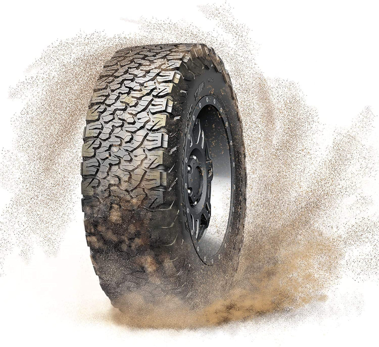 BFGoodrich All Terrain T/A KO2 Radial Car Tire for Light Trucks, SUVs, and Crossovers,LT285/75R17/E 121/118S