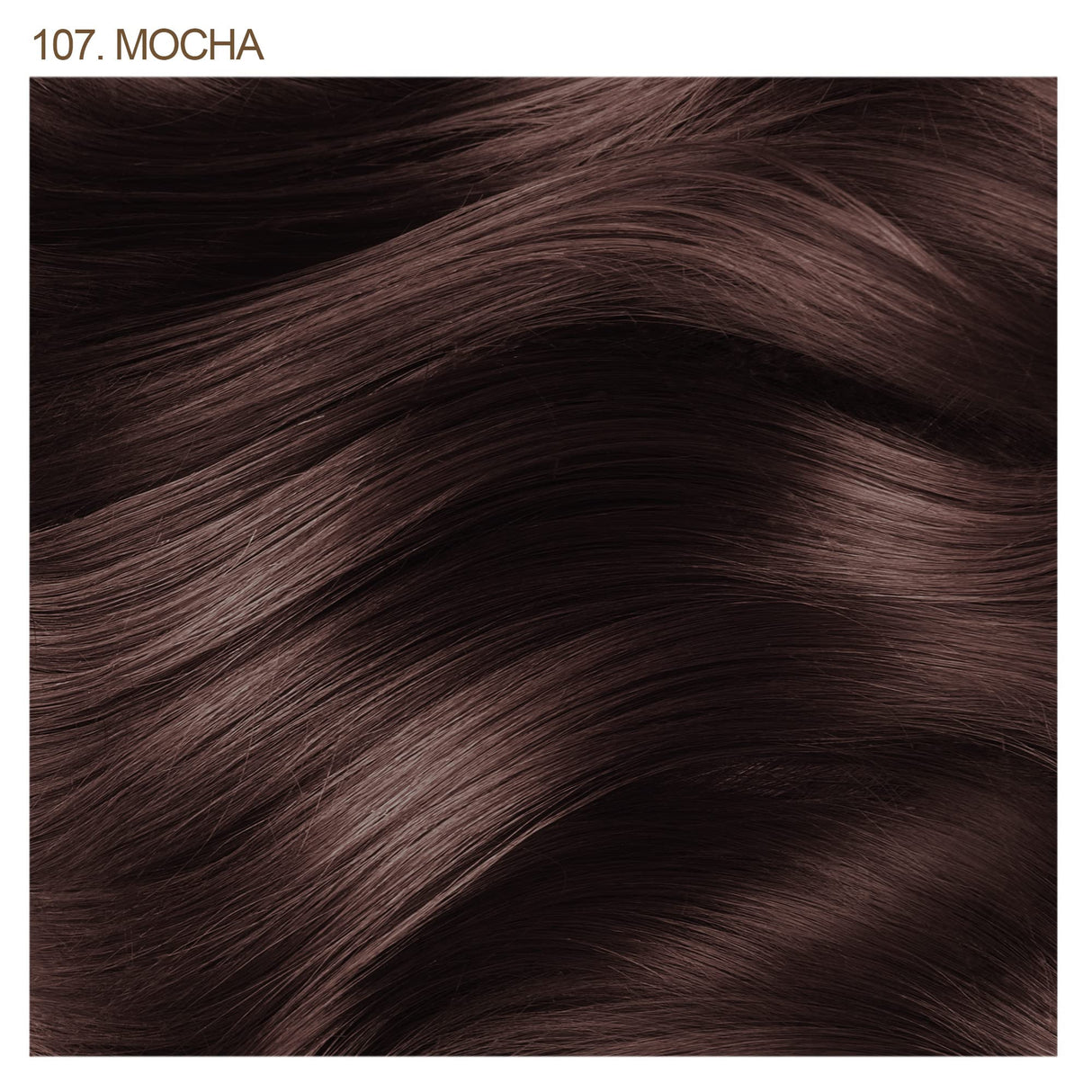 Adore Semi Permanent Hair Color - Vegan and Cruelty-Free Brown Hair Dye - 4 Fl Oz - 107 Mocha (Pack of 1)