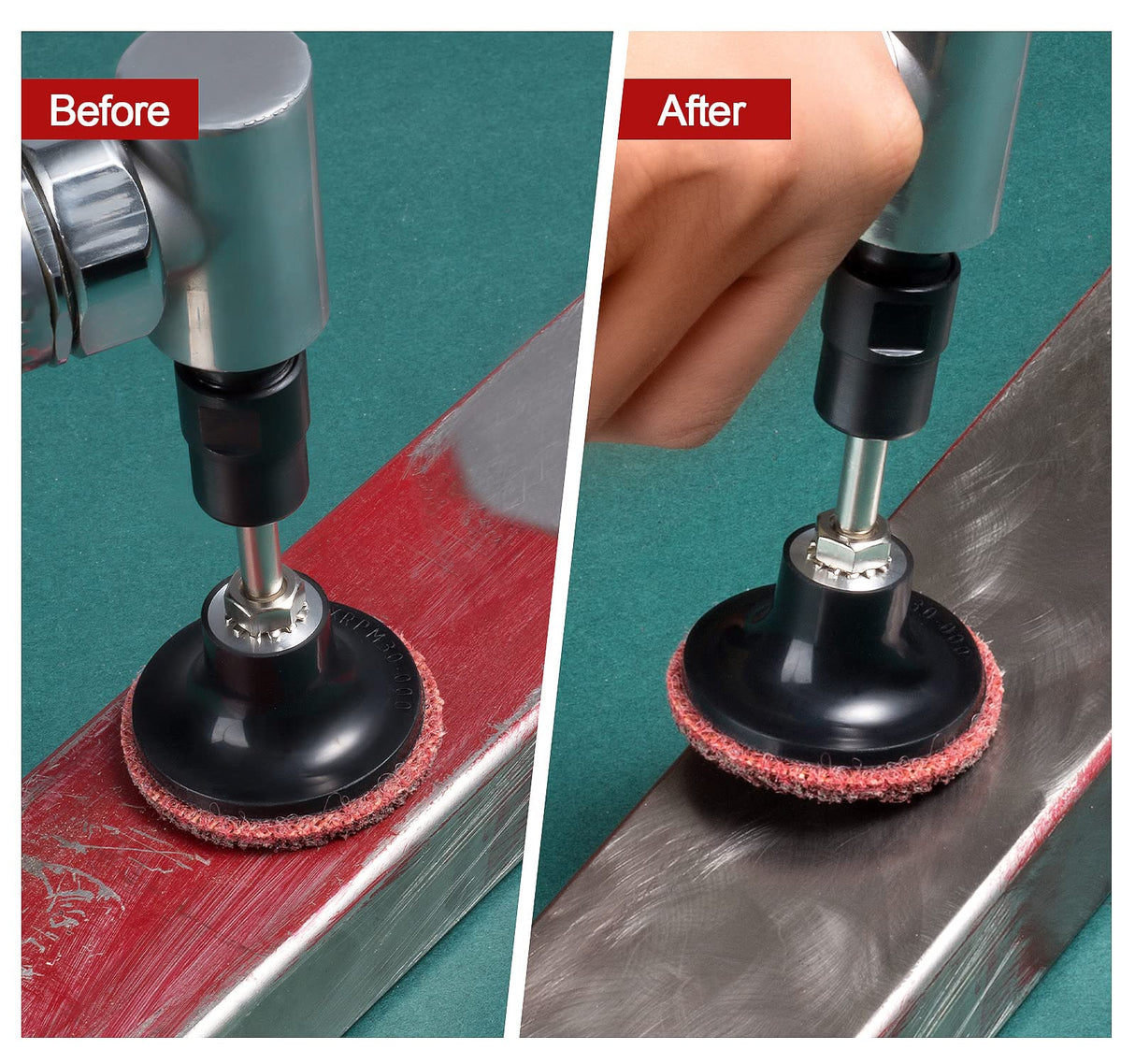 S SATC 46PCS Sanding Discs 2 Inch Quick Change Discs 1pcs 1/4'' Holder Surface Conditioning Discs Fine Medium Coarse for Die Grinder Surface Strip Grind Polish Burr Finish Rust Paint Removal