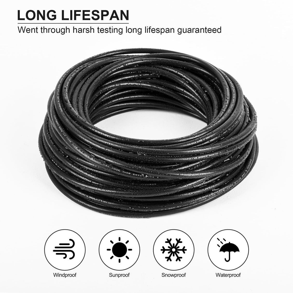 14 Gauge Wire 3 Conductor,14 AWG Electrical Wire Stranded PVC Cord Oxygen-Free Copper Cable,26FT 3 Core Pure Copper Flexible Cable Wire for LED Lamp Lighting Strips Automotive (14AWG-3C, 26FT)…