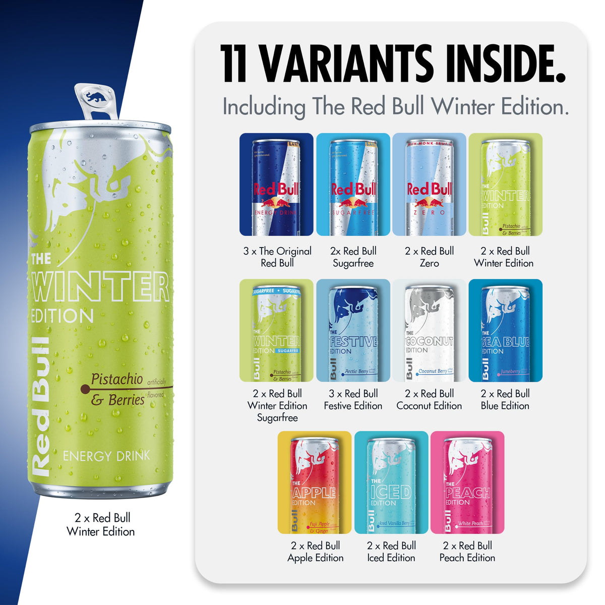 Red Bull Energy Drink Variety Advent Calendar Pack