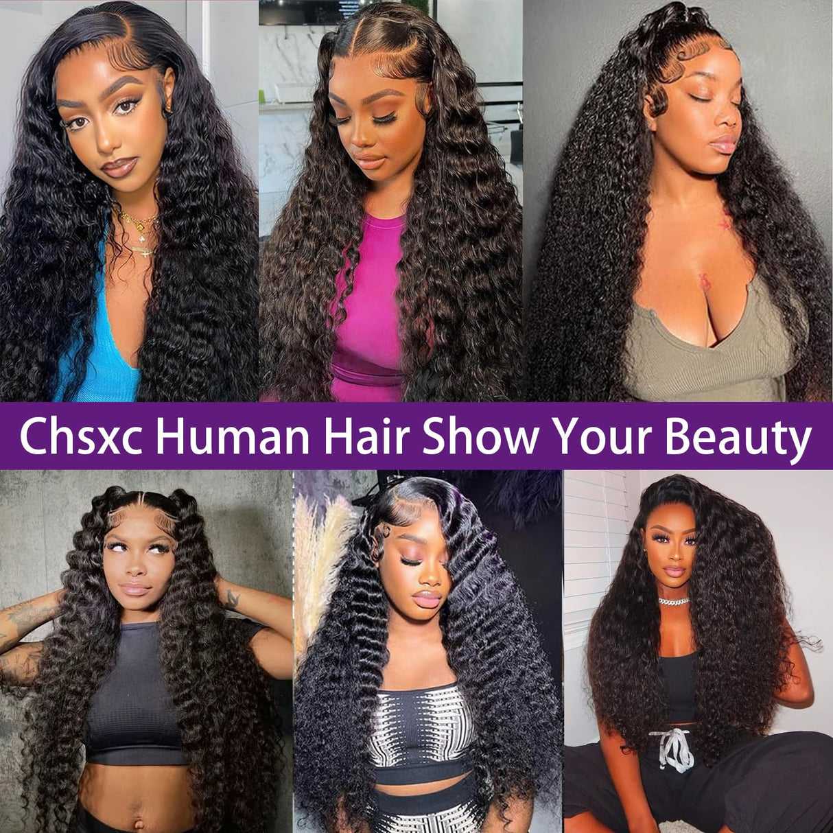 28 Inch Deep Wave Lace Front Wigs Human Hair 13x4 HD Lace Front Wigs 200 Density Human Hair Pre Plucked Glueless Wigs with Baby Hair Deep Curly Wig for women