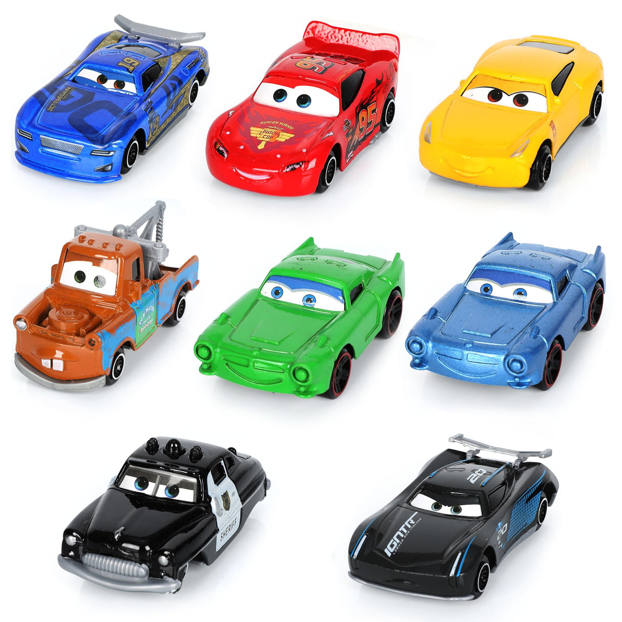 Boy Car Toy for 3 4 5 6 Year Old Boys Diecast Car Toy Set for Boy Kids Gifts, Truck Christmas Birthday Gifts