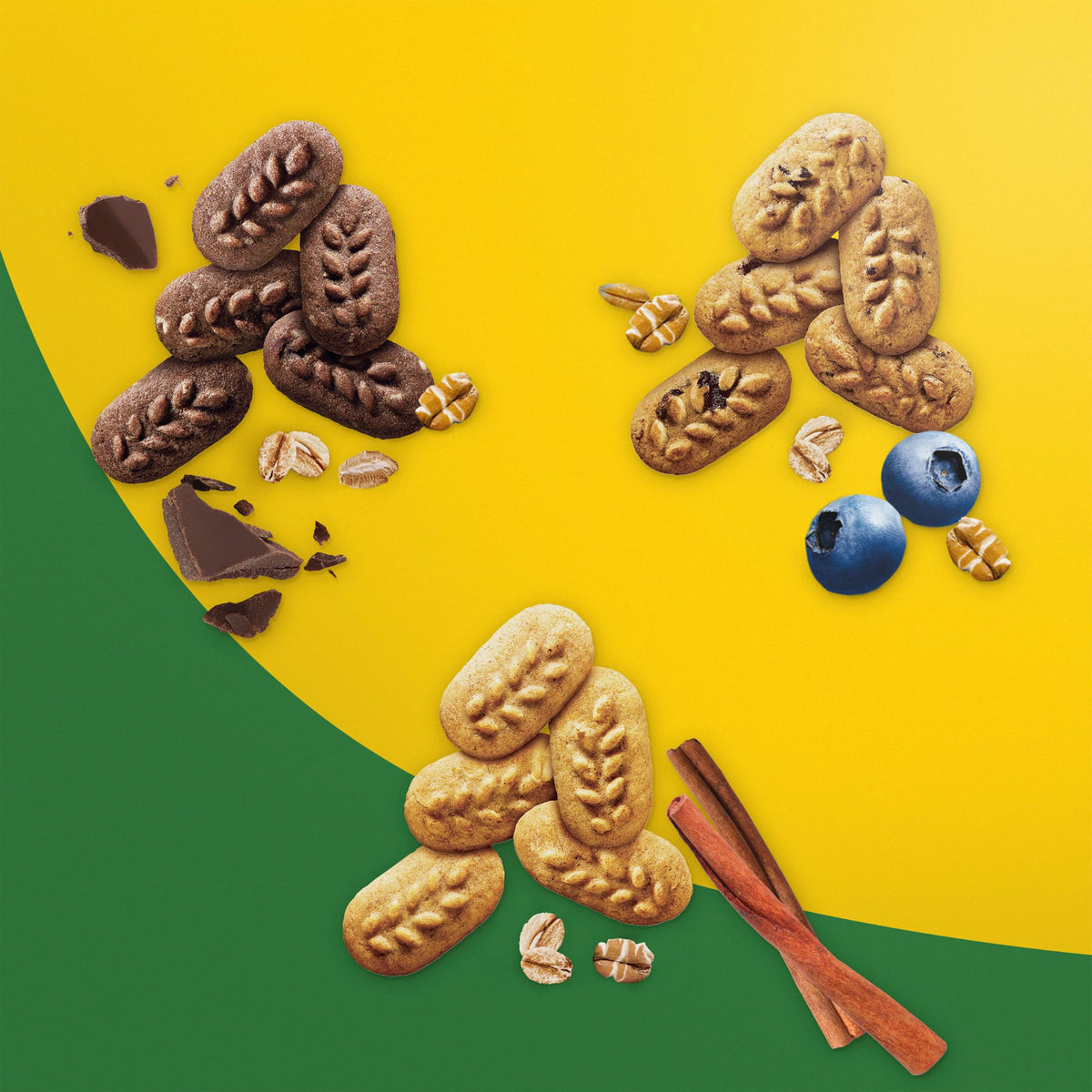 belVita Crunchy Bite Size Snacks Variety Pack, 3 Flavors, 40 Snack Packs