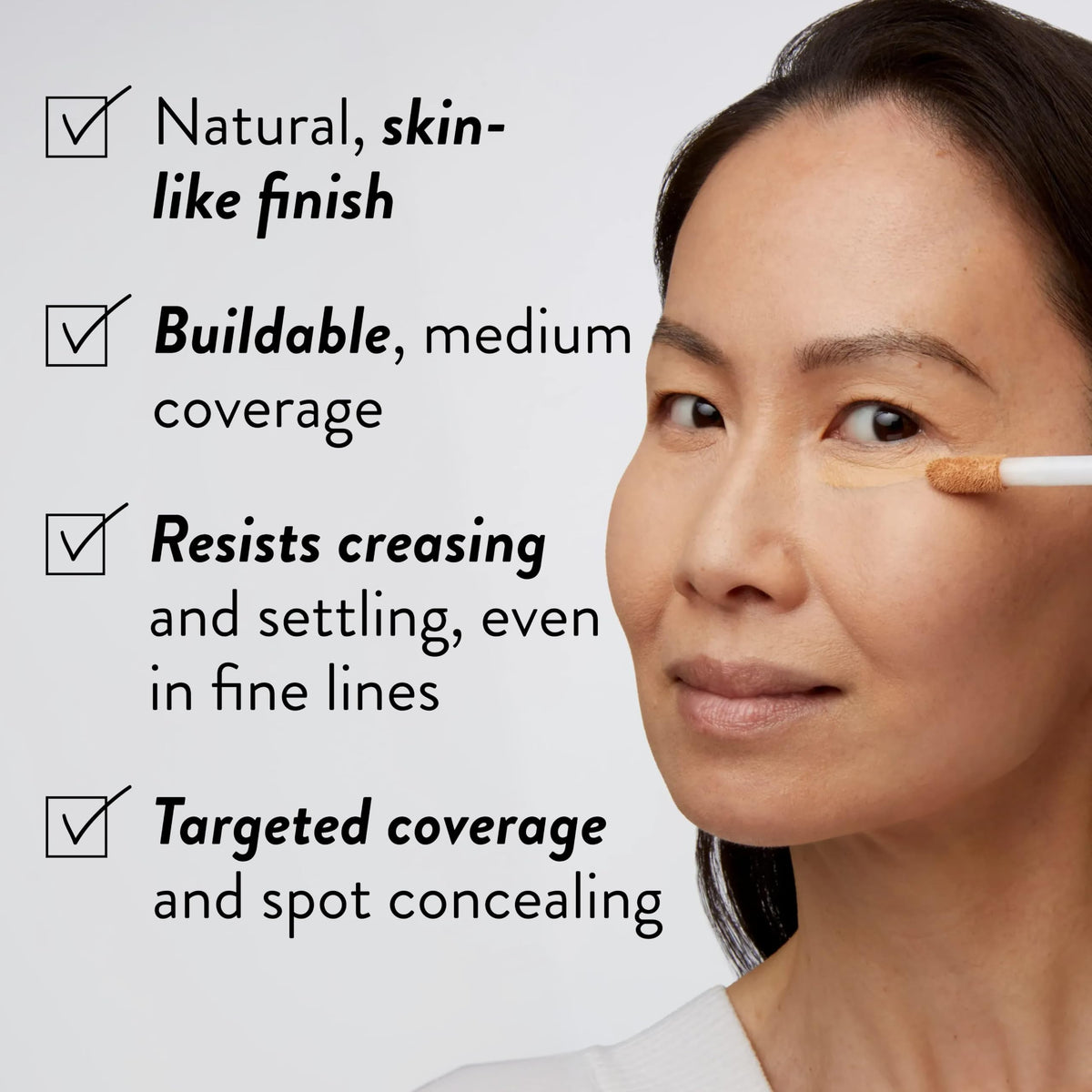 LAURA GELLER Ideal Fix Eye Concealer for Mature Skin – Light