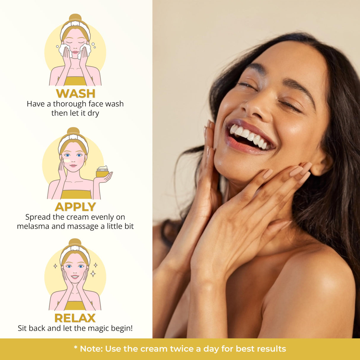 ABERA Kasumi Melasma Cream, Dark Spot Remover For Face, Reduce Fine Lines, Wrinkles, Anti-aging with Red Ginseng Extract, Facial Moisturizer For Women (0.7 Oz Per Box)