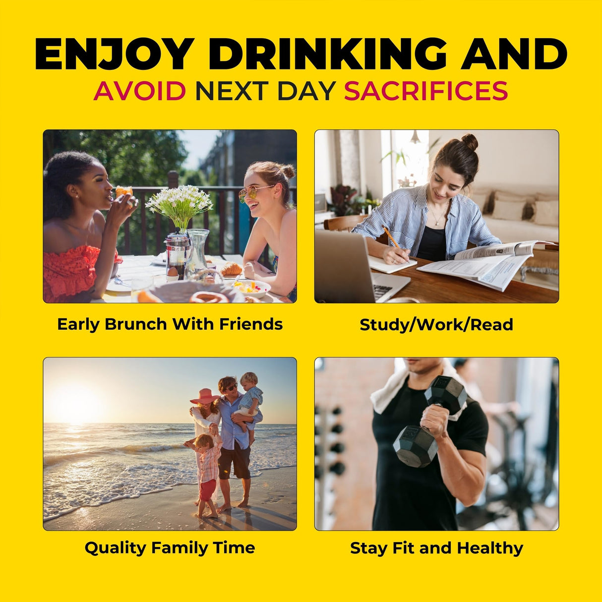 Hangovr 180 Tri-Power Before Drinking Defense 4 Pack - Support Liver & Brain Health, Feel Fresher & Better Energy - - Take Before Drinking for Relief, 3 Capsules per Pouch