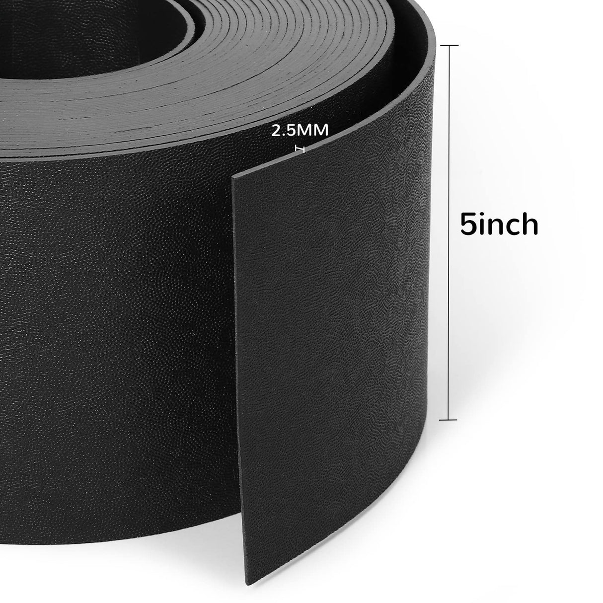 Anleolife 60ft Flexible Plastic Landscape Edging Coil with 18 Stakes