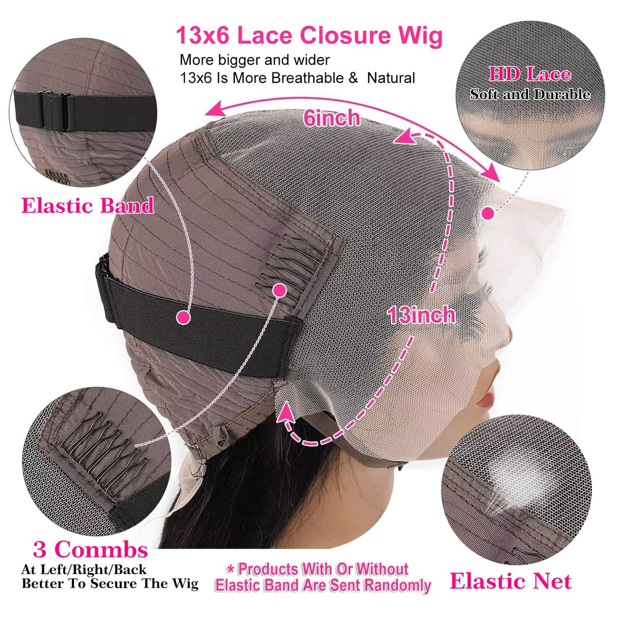 AskWish 30 Inch Lace Front Wig Human Hair 13x6 Lace Front Wigs Human Hair Pre Plucked 180% Density Deep Wave Lace Front Wigs Human Hair Transparent HD Lace Front Wigs for Black Women