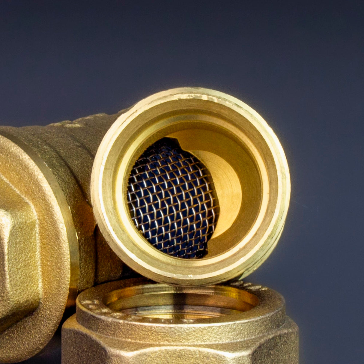 Kudos-Trading - 22mm Y Strainer Brass Compression Stainelss Steel Mesh Filter Anti Leak Design Ideal for Home Central Heating Systems & Radiators Durable Brass Construction Low Maintenance