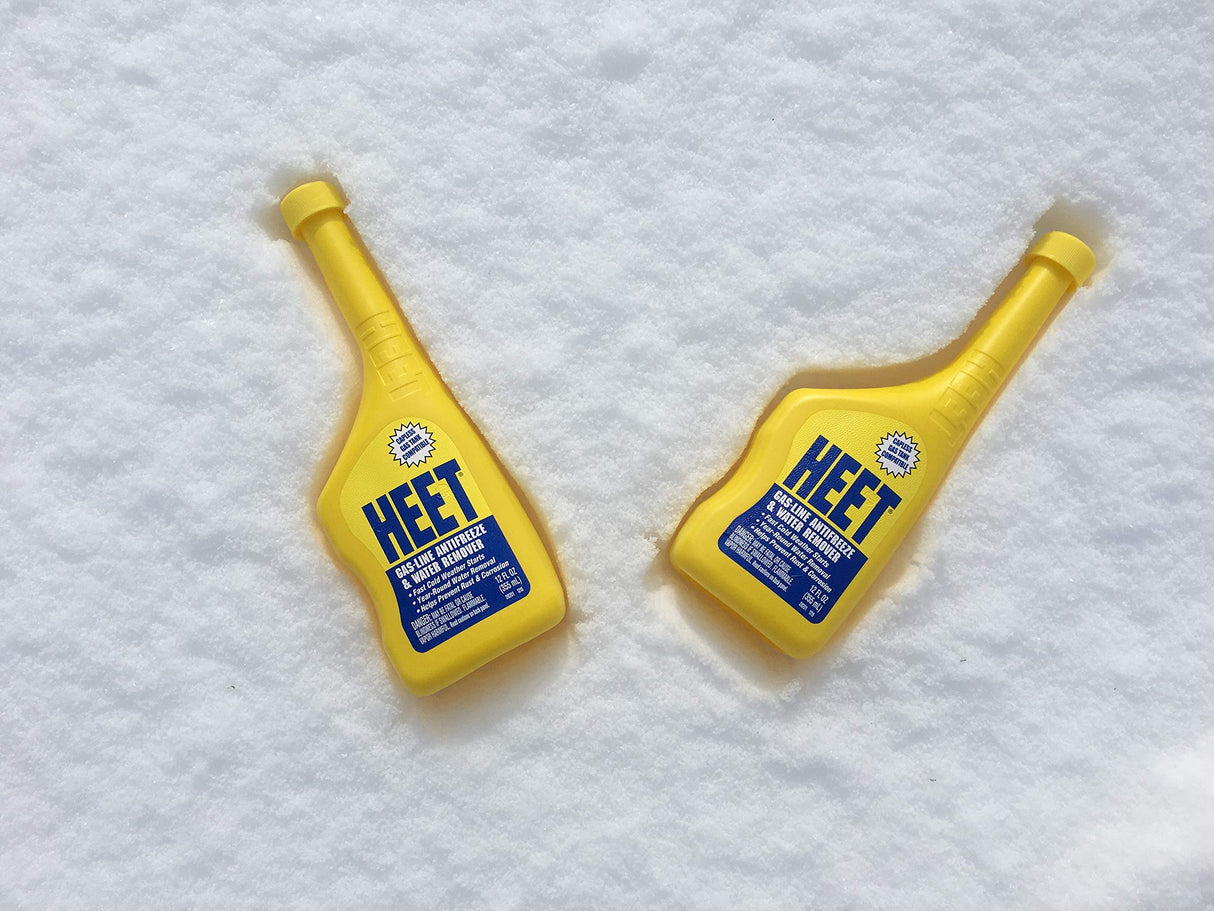 HEET 28201-24PK Gas Line Antifreeze and Water Remover, 12 Fl oz. (Pack of 24)