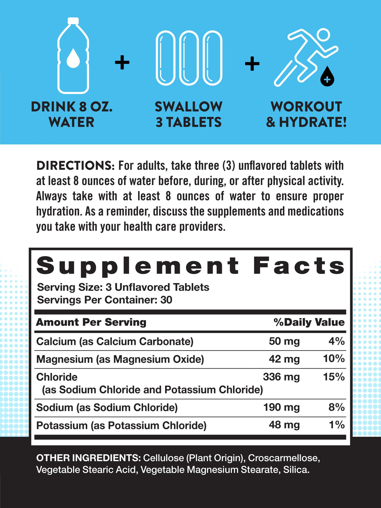 Nature's Truth Electrolyte Tablets | No Sugar | 90 Count | Vegan, Non-GMO & Gluten Free Hydration Supplement | with Minerals