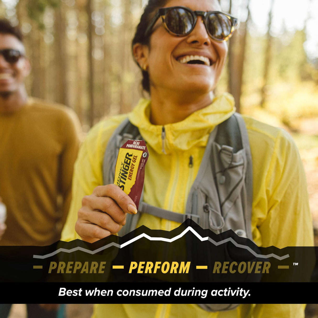 Honey Stinger Organic Acai Pomegranate Energy Gel, Gluten Free & Caffeine Free, for Exercise, Running and Performance, Sports Nutrition for Home & Gym, Pre and Mid Workout, 24 Pack, 26.4 Ounce