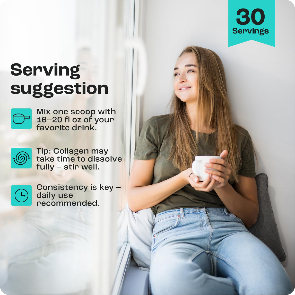 KEY NUTRIENTS Collagen Peptides Powder, Multi Collagen Peptides Powder, Collagen Powder Unflavored Electrolytes, Collagen Supplements, Collagen Peptides for Women, Collagen for Men (30 Servings)