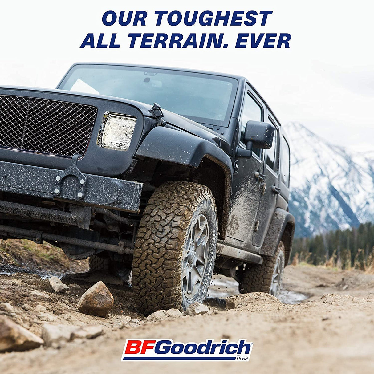 BFGoodrich All Terrain T/A KO2 Radial Car Tire for Light Trucks, SUVs, and Crossovers,LT285/75R17/E 121/118S