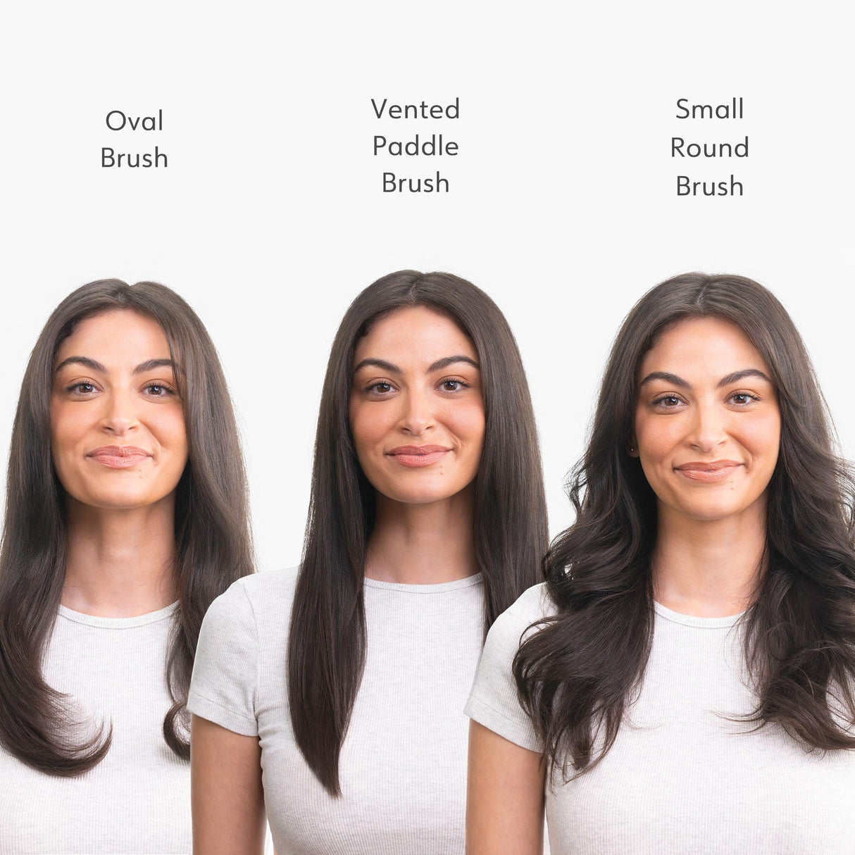 Drybar The Triple Shot Interchangeable Blow-Dryer Brush | 3-in-1 Styling Tool for Voluminous Blowouts, Defined Curls or Waves, and Smooth Straight Looks