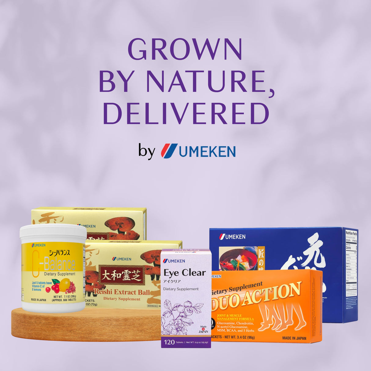 Umeken Eye Clear Dietary Supplement, Blueberry Extract, Lutein, Zeaxanthin, Ginkgo, Vision Supplements for Adults, Eye Vitamins, 2 Months Supply, 120 Tablets, Pack of 120