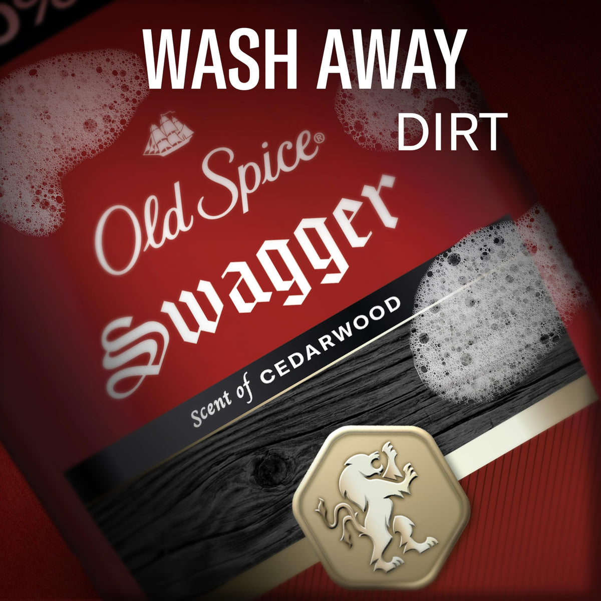 Old Spice Body Wash for Men, Long-Lasting Swagger Scent, 24 fl oz Pack of 2