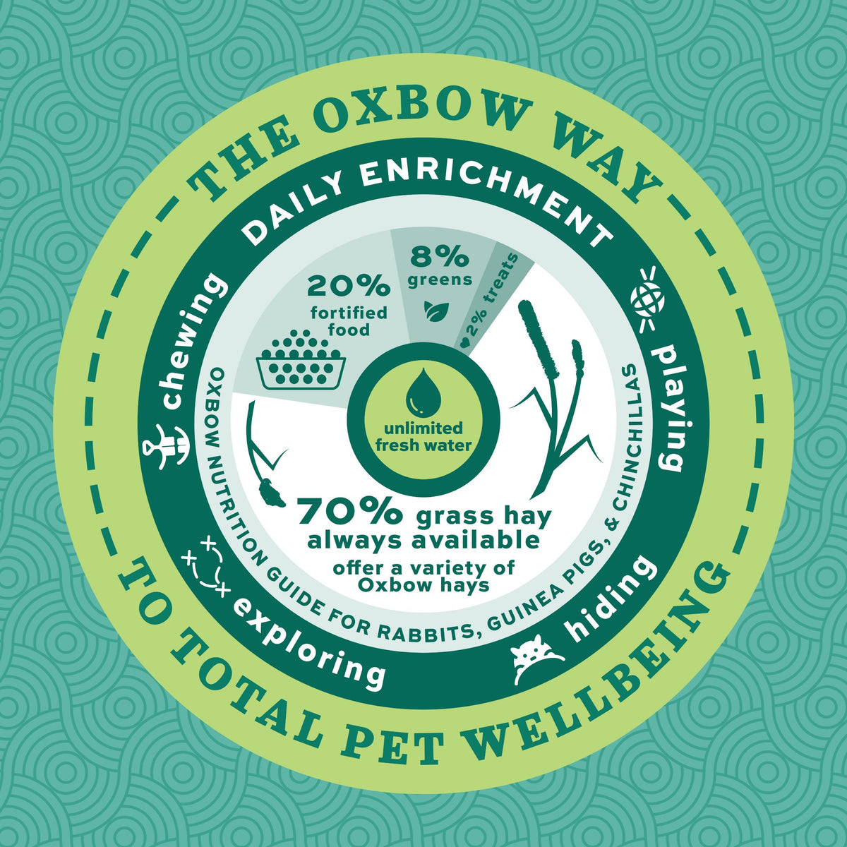 Oxbow Essentials Adult Rabbit Food, Timothy Hay Rabbit Pellets, USA, 10 lb