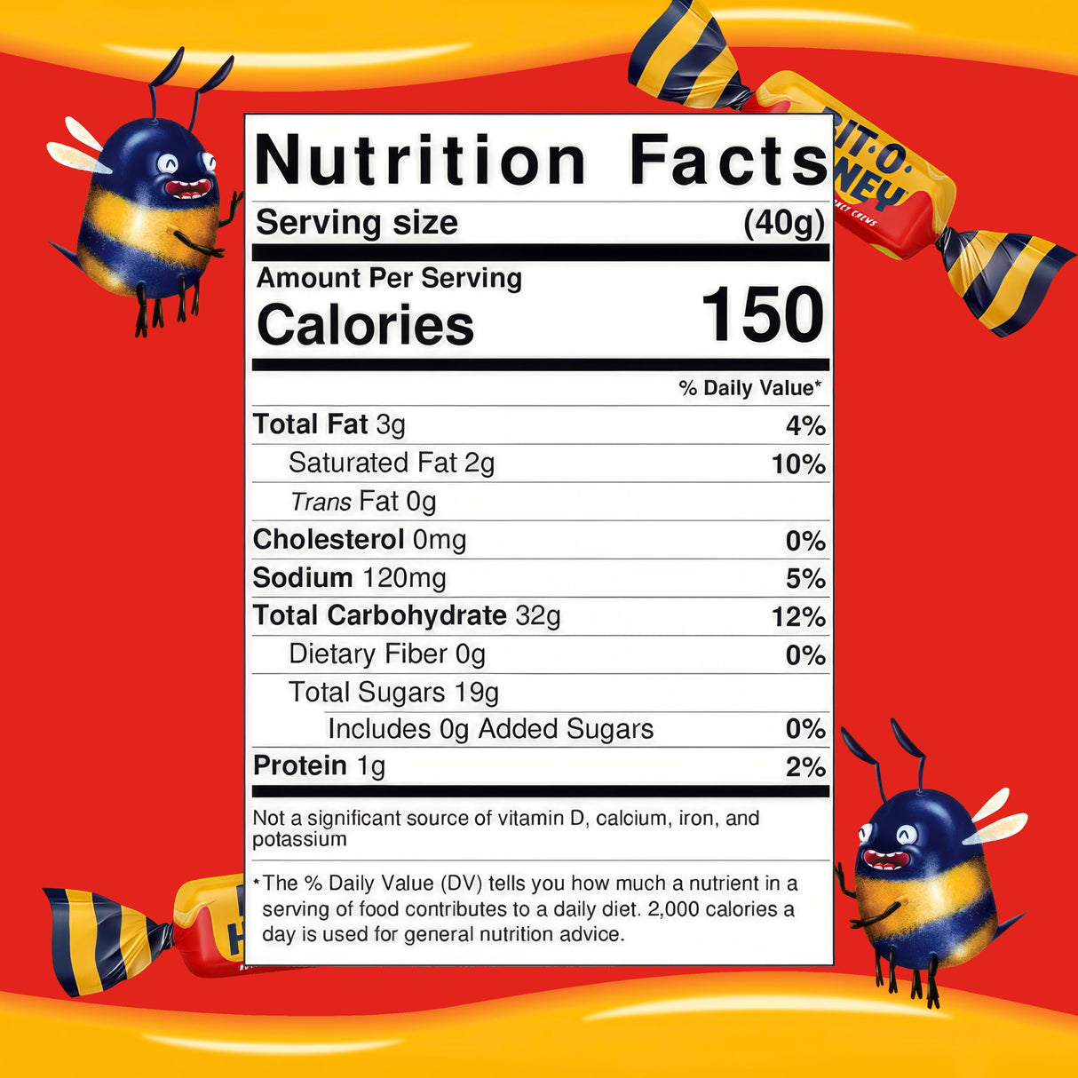 Bit O Honey Candy - 5 Pounds - Approx 440 Traditional Christmas Candy - Bulk Candy Individually Wrapped - Classic Candy - Chewy Candy - Perfect Holiday Candy - Honey Candy for Festive Season