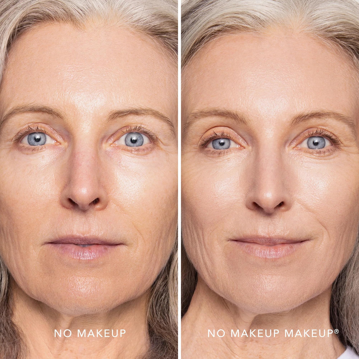 Foundation by No Makeup Makeup | Conceal & Correct with Long-Lasting, Buildable Formula & Lightweight Soft Finish | Cruelty-Free, Vegan, Fragrance-Free | Light