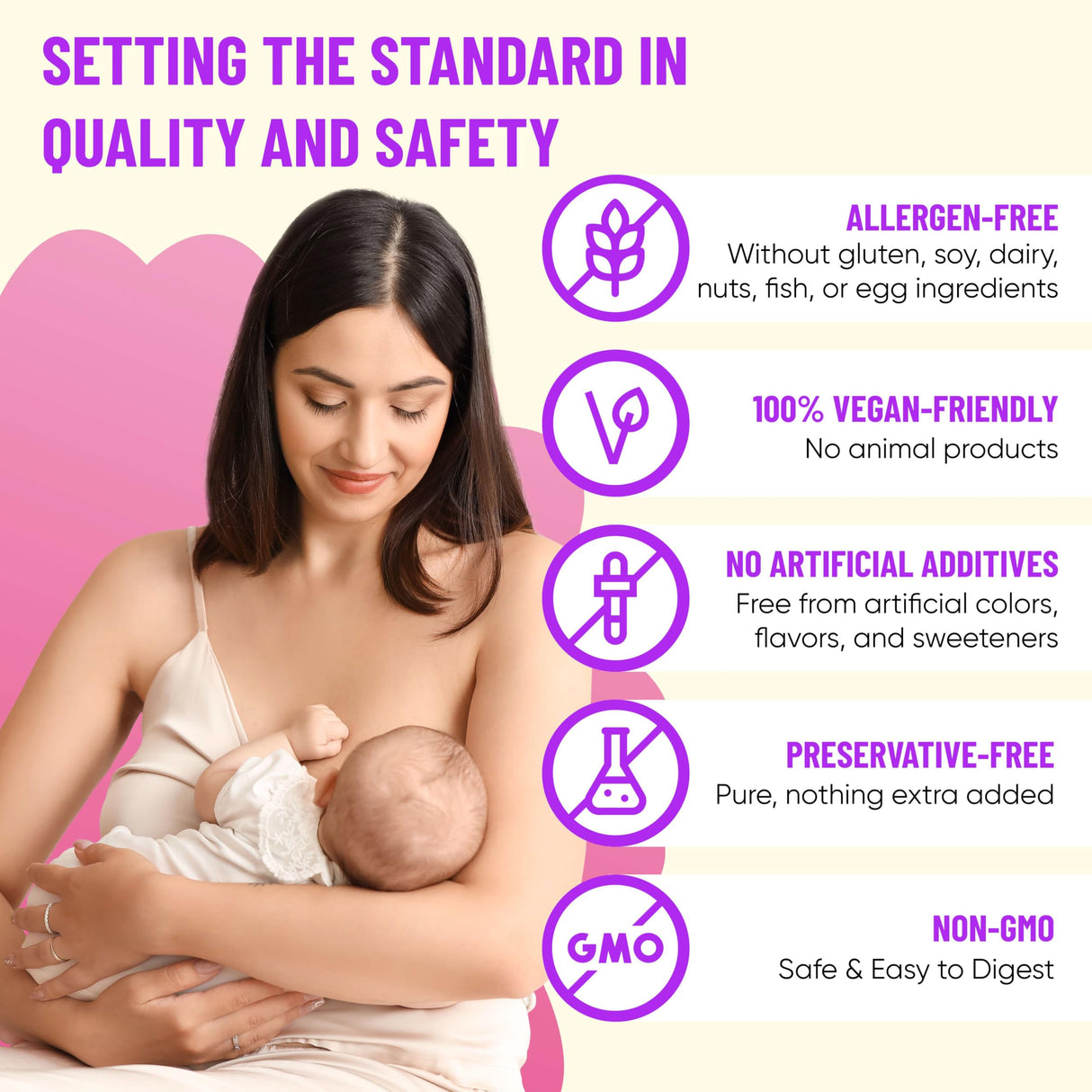 Mama's Select Organic Fenugreek Capsules – Natural Herbal Lactation Supplement to Boost Milk Supply, Vegan Digestive Health Aid, Allergen-Free & Non-GMO, USA-Made for Breastfeeding Moms
