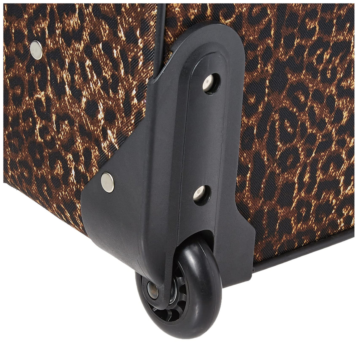 Rockland Fashion Softside Upright Luggage Set, Leopard, 2-Piece (14/19)