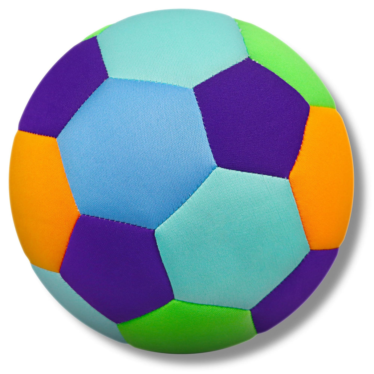 Soft Indoor Soccer Balls Size 4 - Kids Soccer Ball for Inside House and Yard - Fun Soccer Gifts for Kids Boys Girls Dribble Juggling Skills Practicing Birthday Easter Christmas (Blue, Size 4)