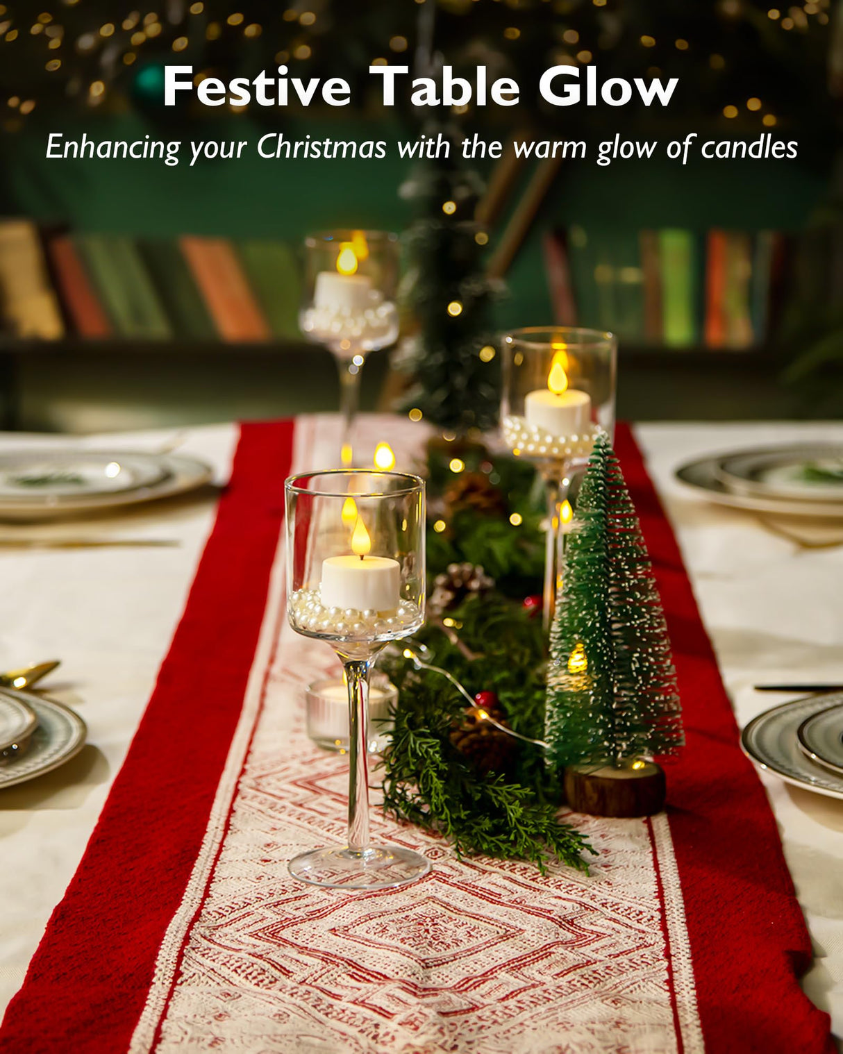 Homemory Rechargeable Tea Lights Flameless Candles with Remote Timer, Battery Operated LED Tealight Candles, USB Candles for Wedding Table Centerpiece Reception Banquet Christmas Halloween, 12-Pack