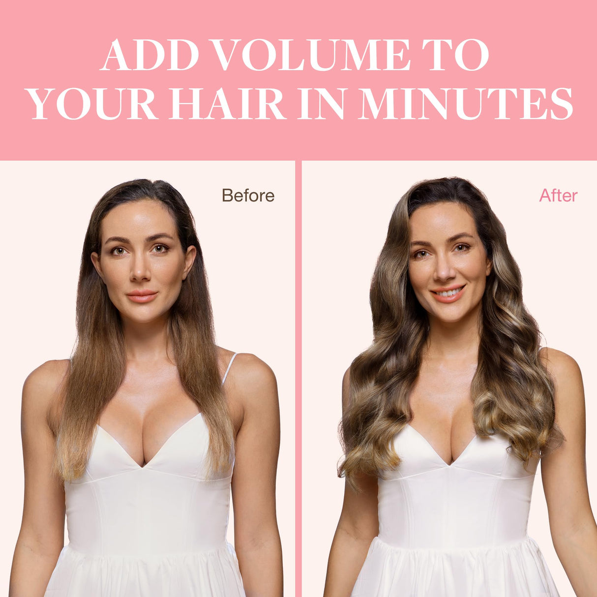 GOO GOO Clip in Hair Extensions Real Human Hair, Remy Human Hair Extensions Clip ins for Women, Natural Human Hair, 18inch 120g 7Pcs, 4/27/4 Balayage Chocolate Brown to Caramel Blonde